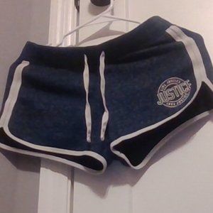 Justice girls athletic-ish shorts